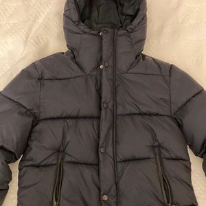 Kids weatherproof  Zara jacket with fleece lined pockets.